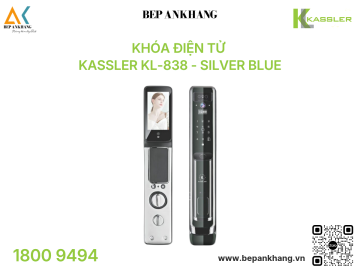 Khóa điện tử Kassler KL-838 - Silver Blue